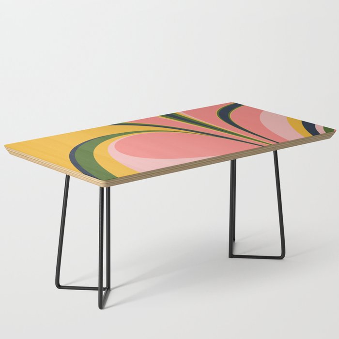 Spring Color Swirl Coffee Table Gallery Image 1