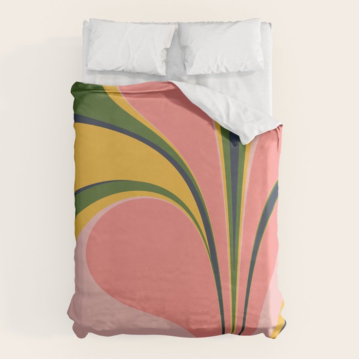 Spring Color Swirl Duvet Cover Gallery Image 6