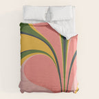 Spring Color Swirl Duvet Cover Gallery Image 6