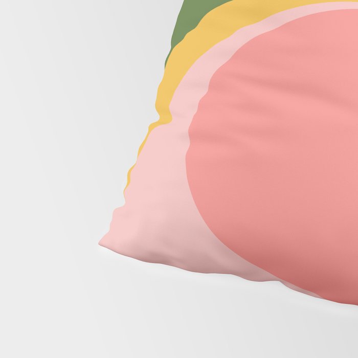 Spring Color Swirl Pillow Sham Gallery Image 4