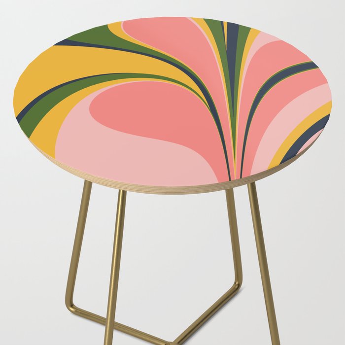 Spring Color Swirl Side Table Gallery Image 2
