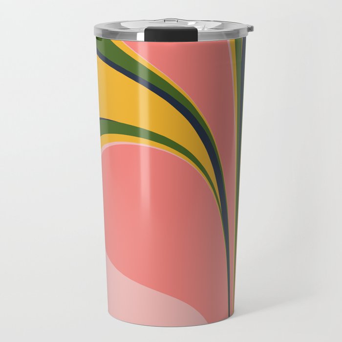 Spring Color Swirl Travel Mug Gallery Image 1