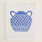 Linocut Vase #7 Jigsaw Puzzle Gallery Image 1