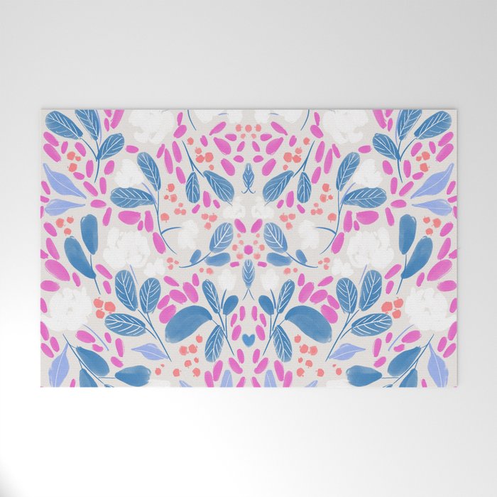 Flowing Buds Welcome Mat Gallery Image 1