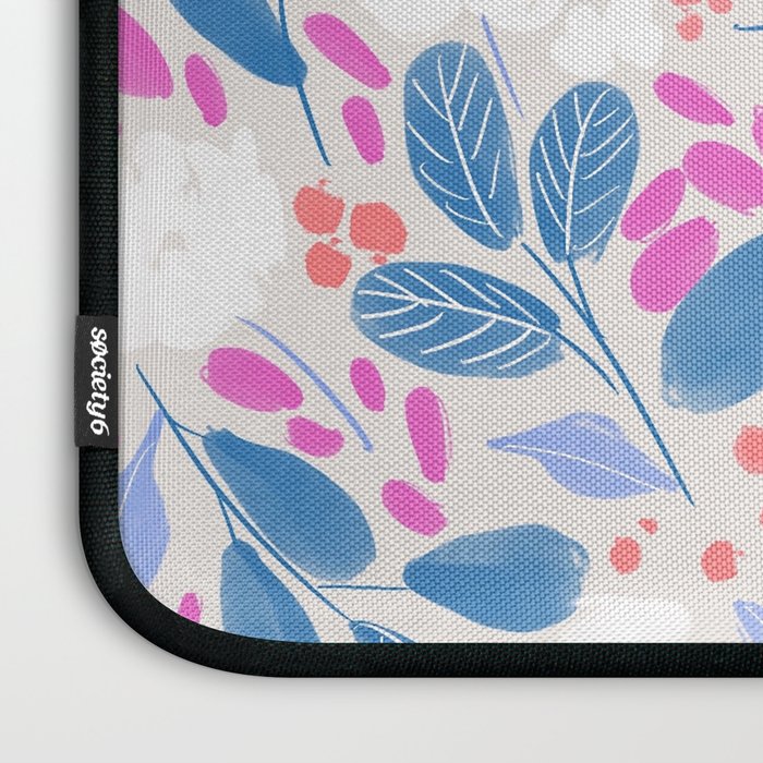 Flowing Buds Laptop Sleeve Gallery Image 3