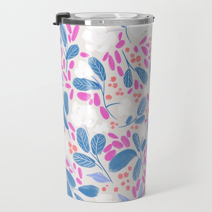 Flowing Buds Travel Mug Gallery Image 3