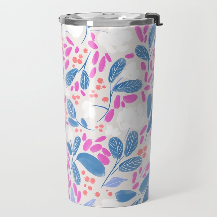 Flowing Buds Travel Mug Gallery Image 2