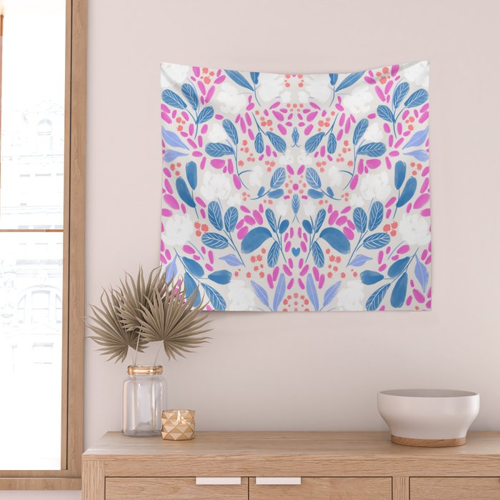 Flowing Buds Wall Tapestry Gallery Image 2