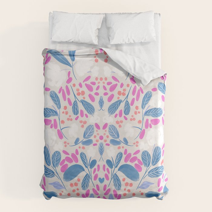Flowing Buds Duvet Cover Gallery Image 6
