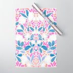 Flowing Buds Wrapping Paper Gallery Image 1