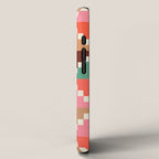 Winter Retro Quilt Pattern iPhone Case Gallery Image 2
