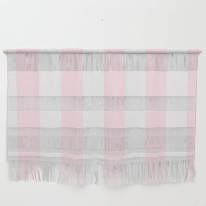 Luxury Striped Pastel Pink Wall Hanging Gallery Image 1