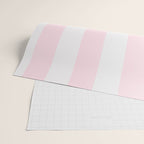 Luxury Striped Pastel Pink Wrapping Paper Gallery Image 2