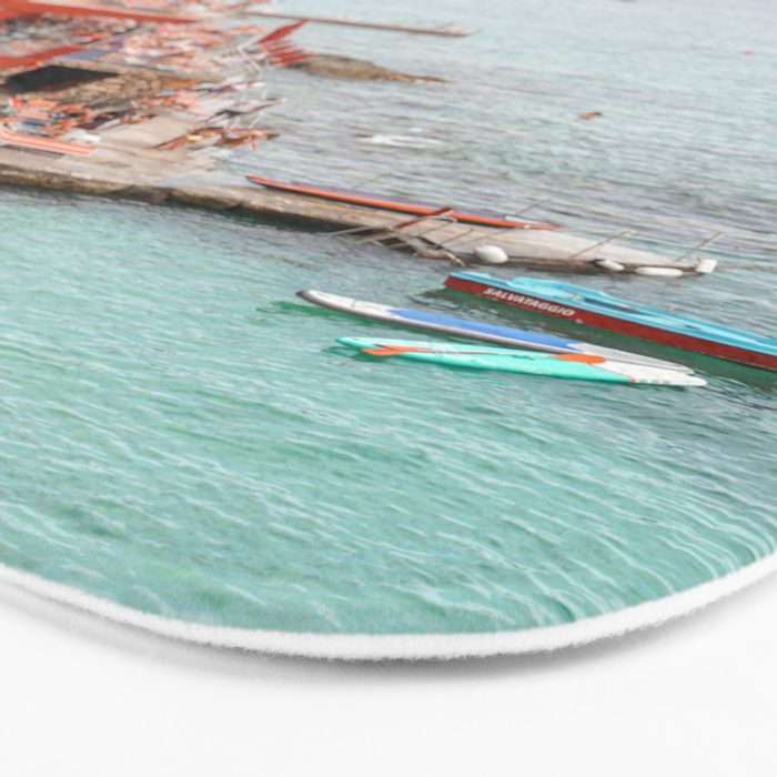 Capri Island Summer Photo | Bagni di Maria Beach Club Art Print | Italy Landscape Travel Photography Bath Mat Gallery Image 3