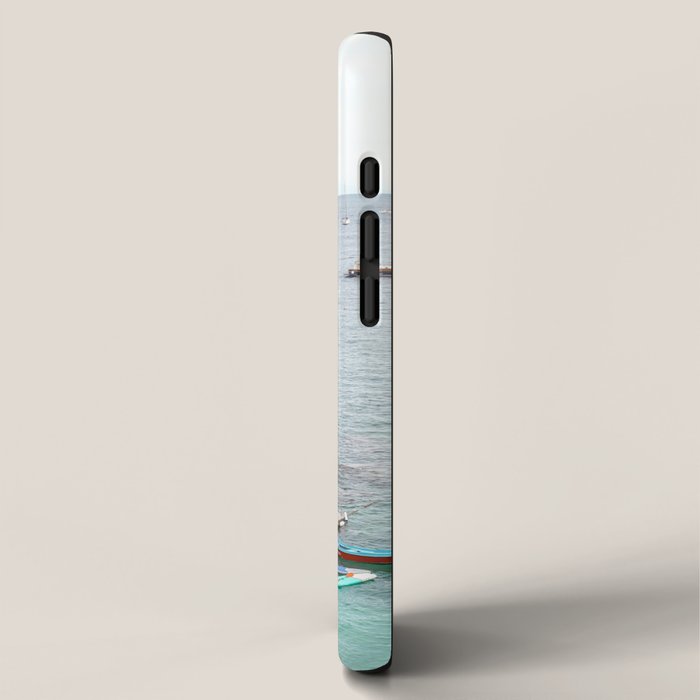 Capri Island Summer Photo | Bagni di Maria Beach Club Art Print | Italy Landscape Travel Photography iPhone Case Gallery Image 2