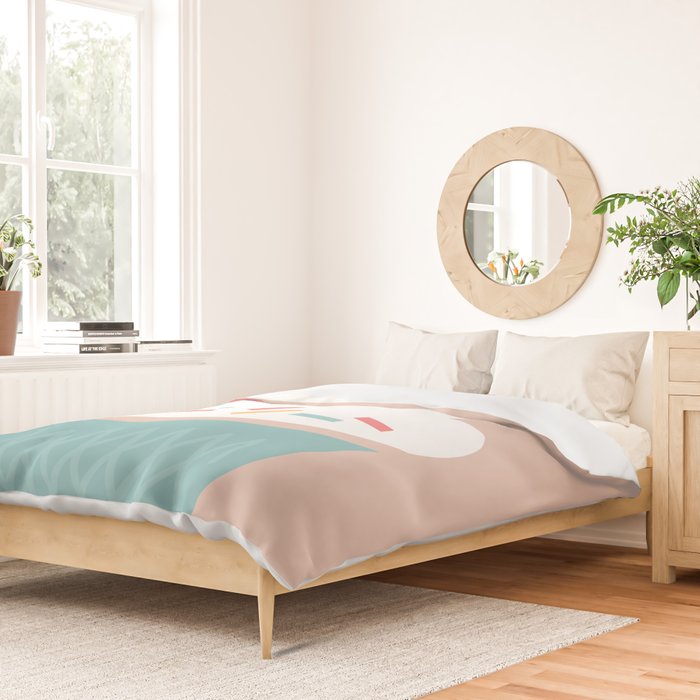 Ice Cream (Peach) Duvet Cover Gallery Image 2