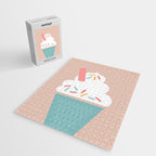 Ice Cream (Peach) Jigsaw Puzzle Gallery Image 2