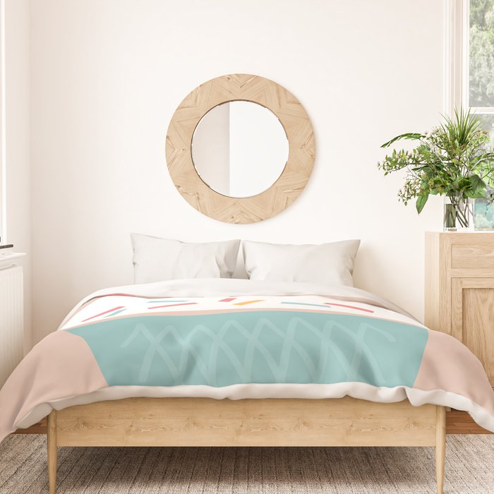Ice Cream (Peach) Duvet Cover Gallery Image 3
