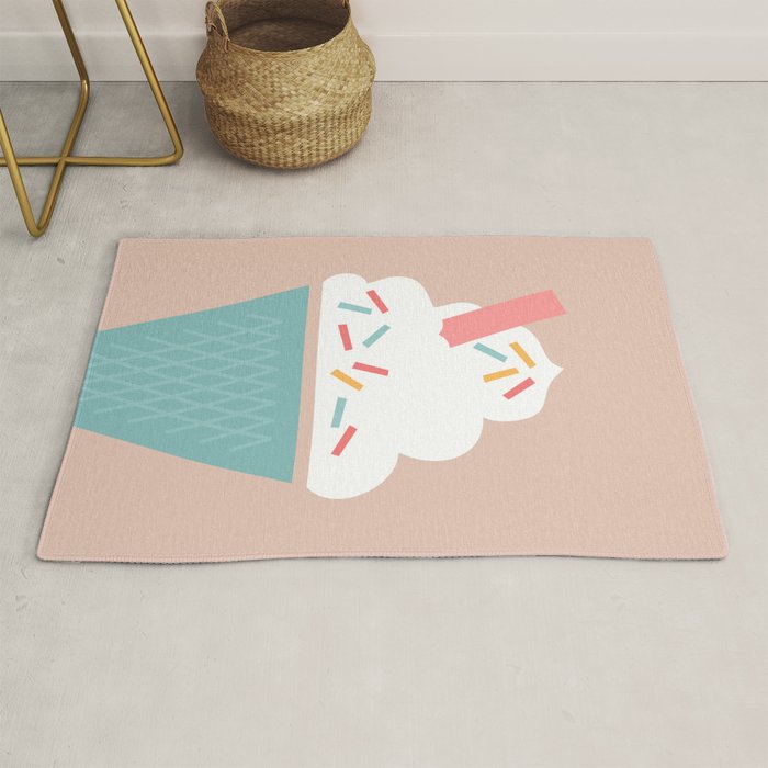 Ice Cream (Peach) Rug Gallery Image 1