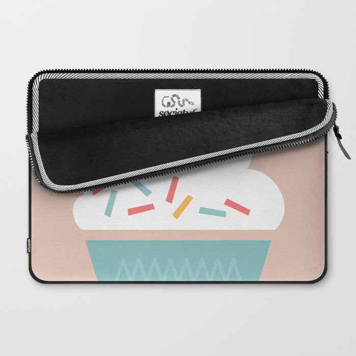 Ice Cream (Peach) Laptop Sleeve Gallery Image 2