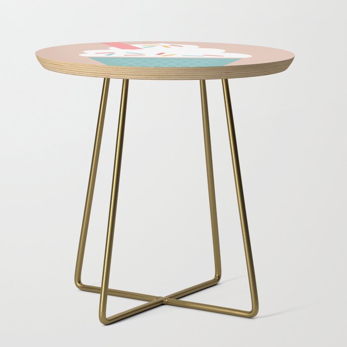 Ice Cream (Peach) Side Table Gallery Image 1