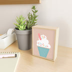Ice Cream (Peach) Mini Art Print Gallery Image 2