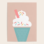 Ice Cream (Peach) Poster Gallery Image 4