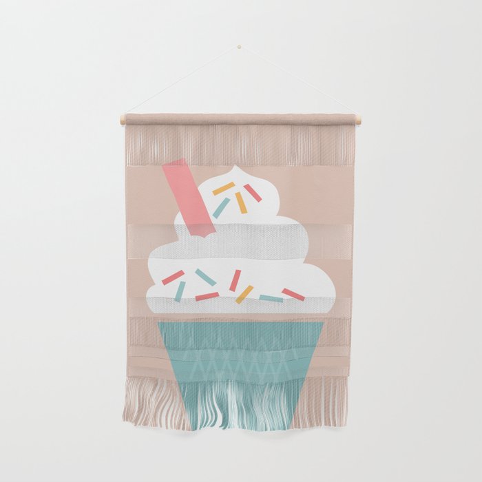 Ice Cream (Peach) Wall Hanging Gallery Image 1