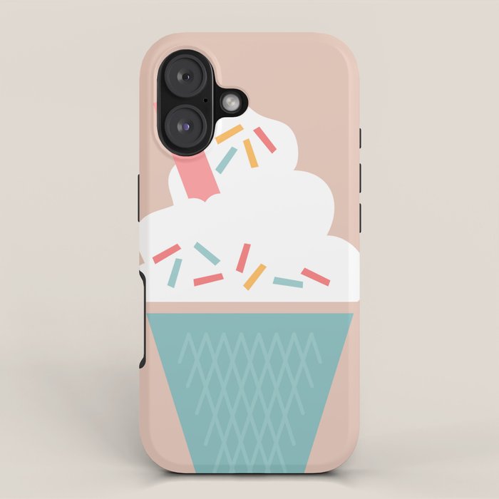 Ice Cream (Peach) iPhone Case Gallery Image 1