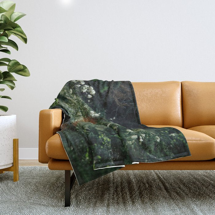 Bear Grass Trail Throw Blanket Gallery Image 1