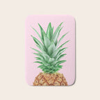 Pink Pineapple Bath Mat Gallery Image 1
