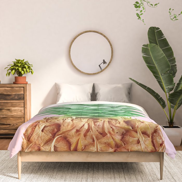 Pink Pineapple Comforter Gallery Image 3