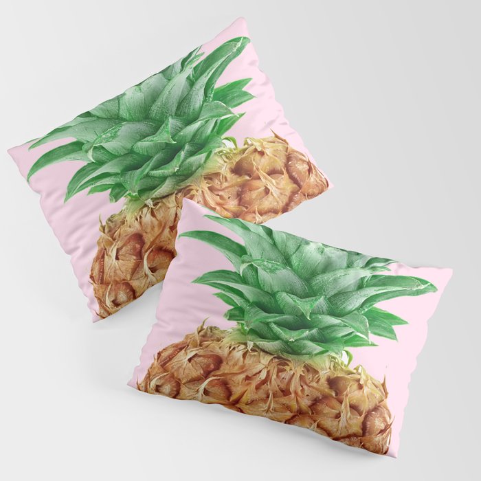 Pink Pineapple Pillow Sham Gallery Image 1