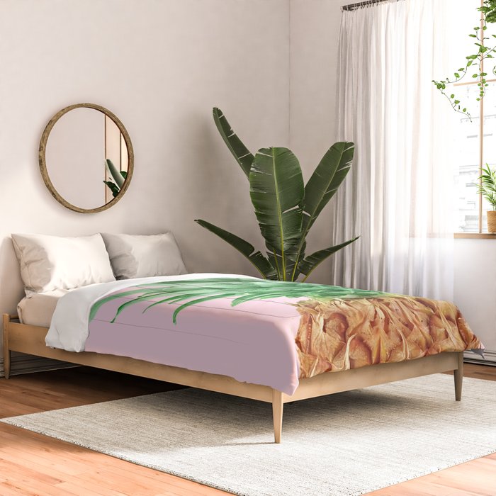 Pink Pineapple Comforter Gallery Image 2