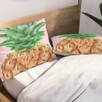 Pink Pineapple Pillow Sham Gallery Image 2