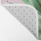 Pink Pineapple Bath Mat Gallery Image 2