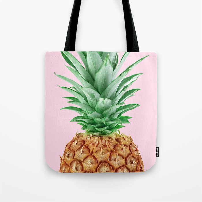 Pink Pineapple Tote Bag Gallery Image 1