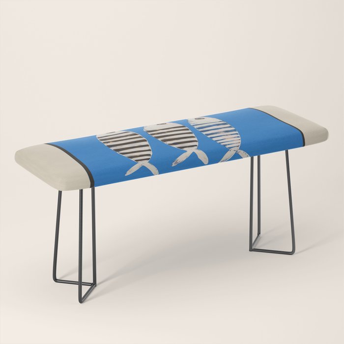 Bold Stripes Beneath the Surface Bench Gallery Image 1