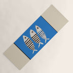 Bold Stripes Beneath the Surface Yoga Mat Gallery Image 1