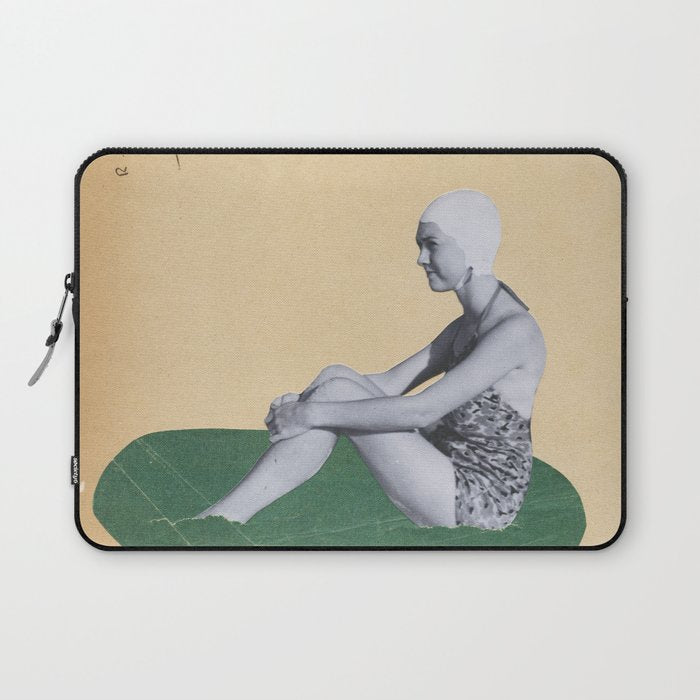 Beach Puddle II Laptop Sleeve Gallery Image 1