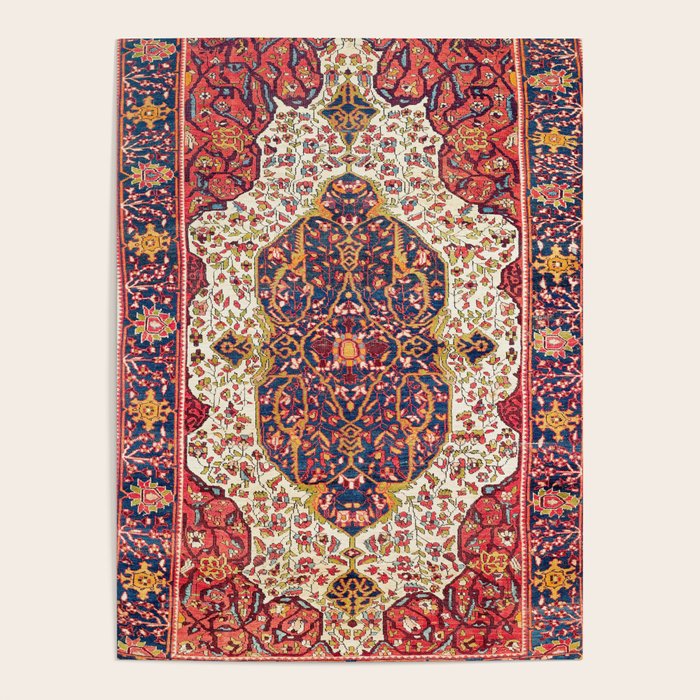 Malayer West Persian Rug Print Poster Gallery Image 1