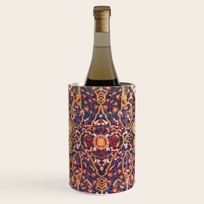 Malayer West Persian Rug Print Wine Chiller Gallery Image 1