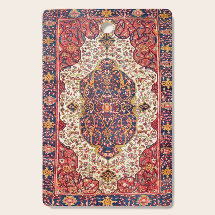 Malayer West Persian Rug Print Cutting Board Gallery Image 1