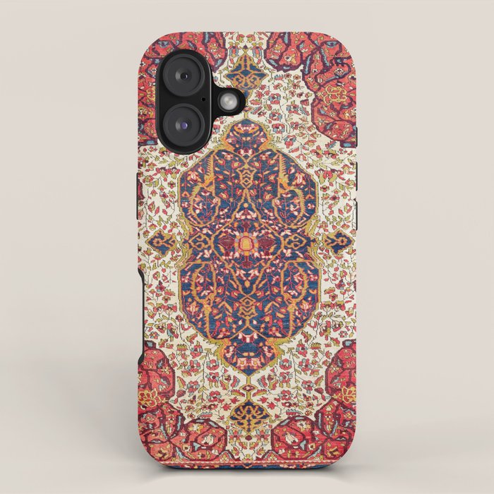 Malayer West Persian Rug Print iPhone Case Gallery Image 1