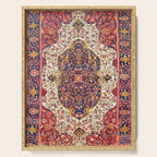 Malayer West Persian Rug Print Serving Tray Gallery Image 1