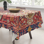 Malayer West Persian Rug Print Tablecloth Gallery Image 3