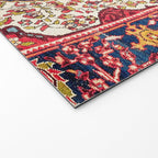 Malayer West Persian Rug Print Welcome Mat Gallery Image 2