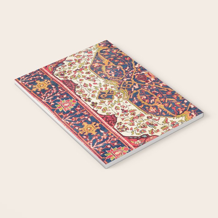 Malayer West Persian Rug Print Notebook Gallery Image 3