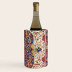 Malayer West Persian Rug Print Wine Chiller Gallery Image 3