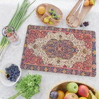 Malayer West Persian Rug Print Cutting Board Gallery Image 2